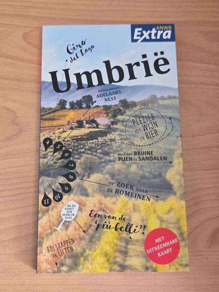 Geert van Leeuwen - Umbrië, nieuw druk 2023, Boeken, Overige merken, Europa, Nieuw, Ophalen of Verzenden