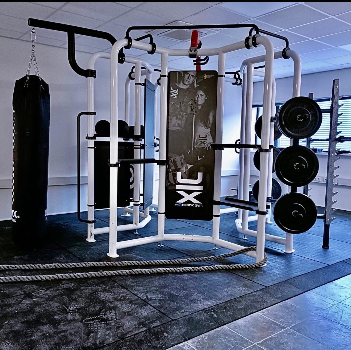 Complete Fitness Rack - Nordic Gym XIC, Ophalen, Gebruikt, Armen, Overige typen