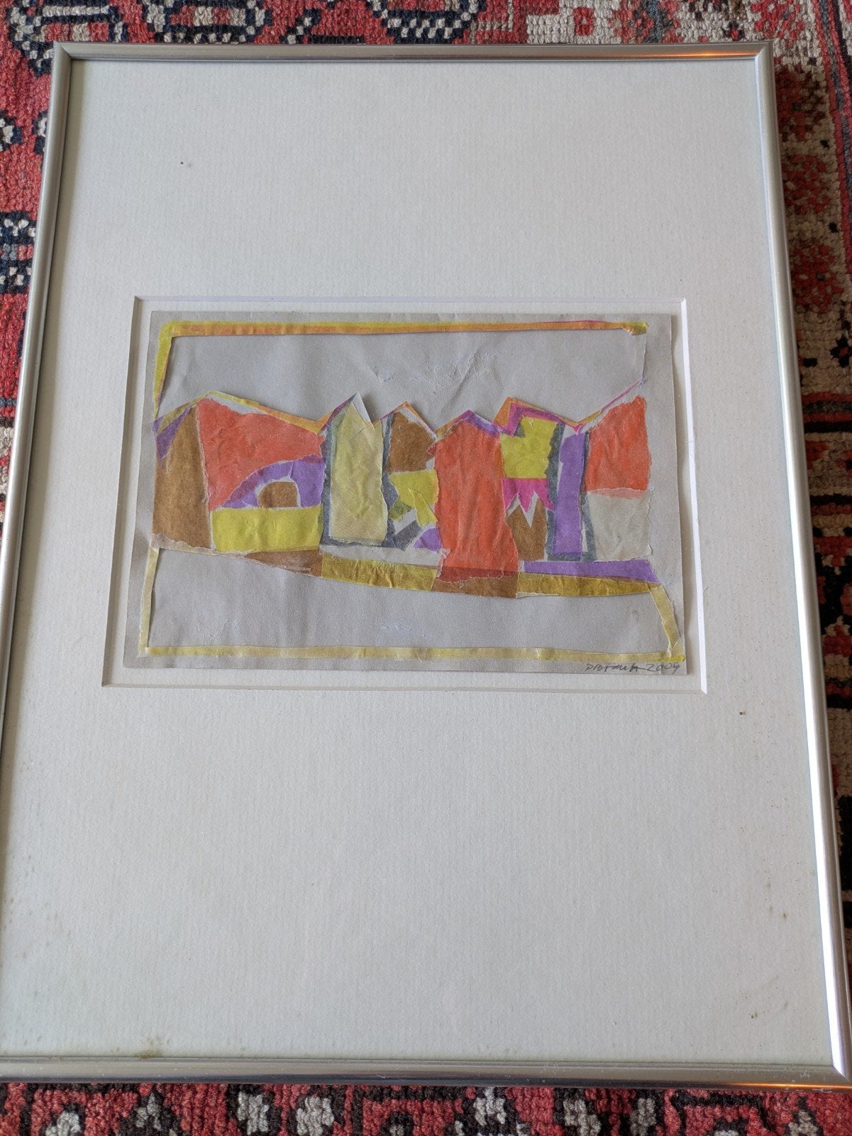 Pauline Brants - Kleurrijk Abstract Werk (2004), Antiek en Kunst, Kunst | Schilderijen | Modern, Ophalen of Verzenden