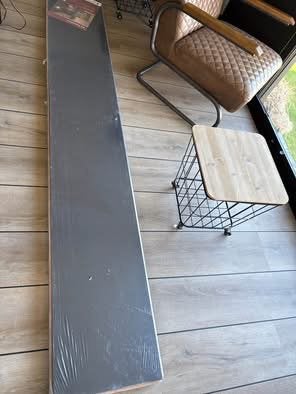 Plafondpanelen mat zwart 6m2, Ophalen, Zo goed als nieuw