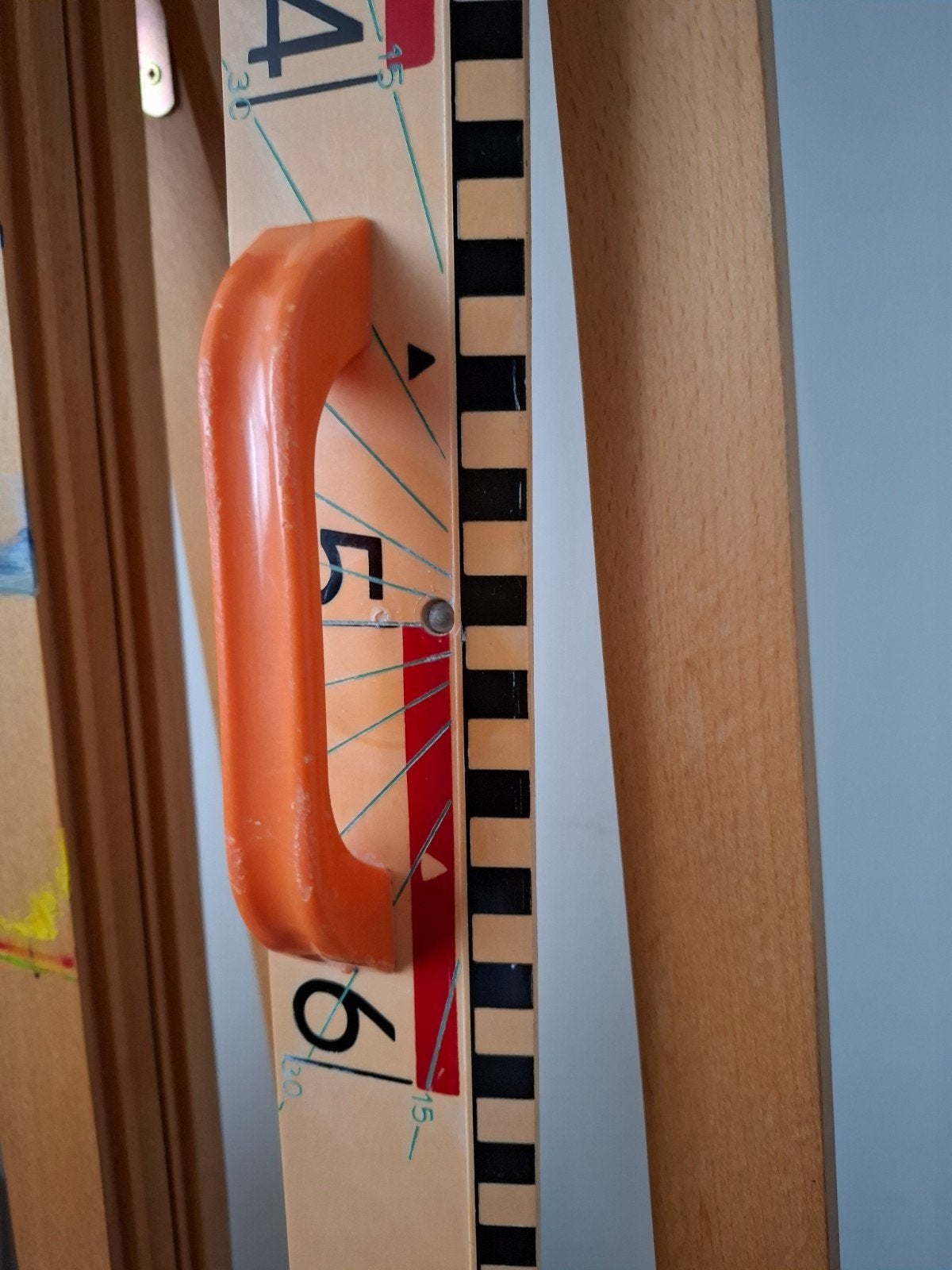 xxl schoolbord liniaal, Ophalen
