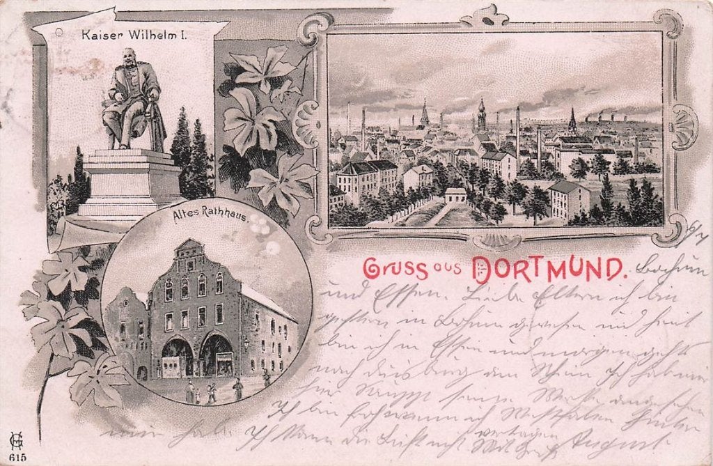 702-353-047 Dortmund, Verzenden, Voor 1920, Duitsland
