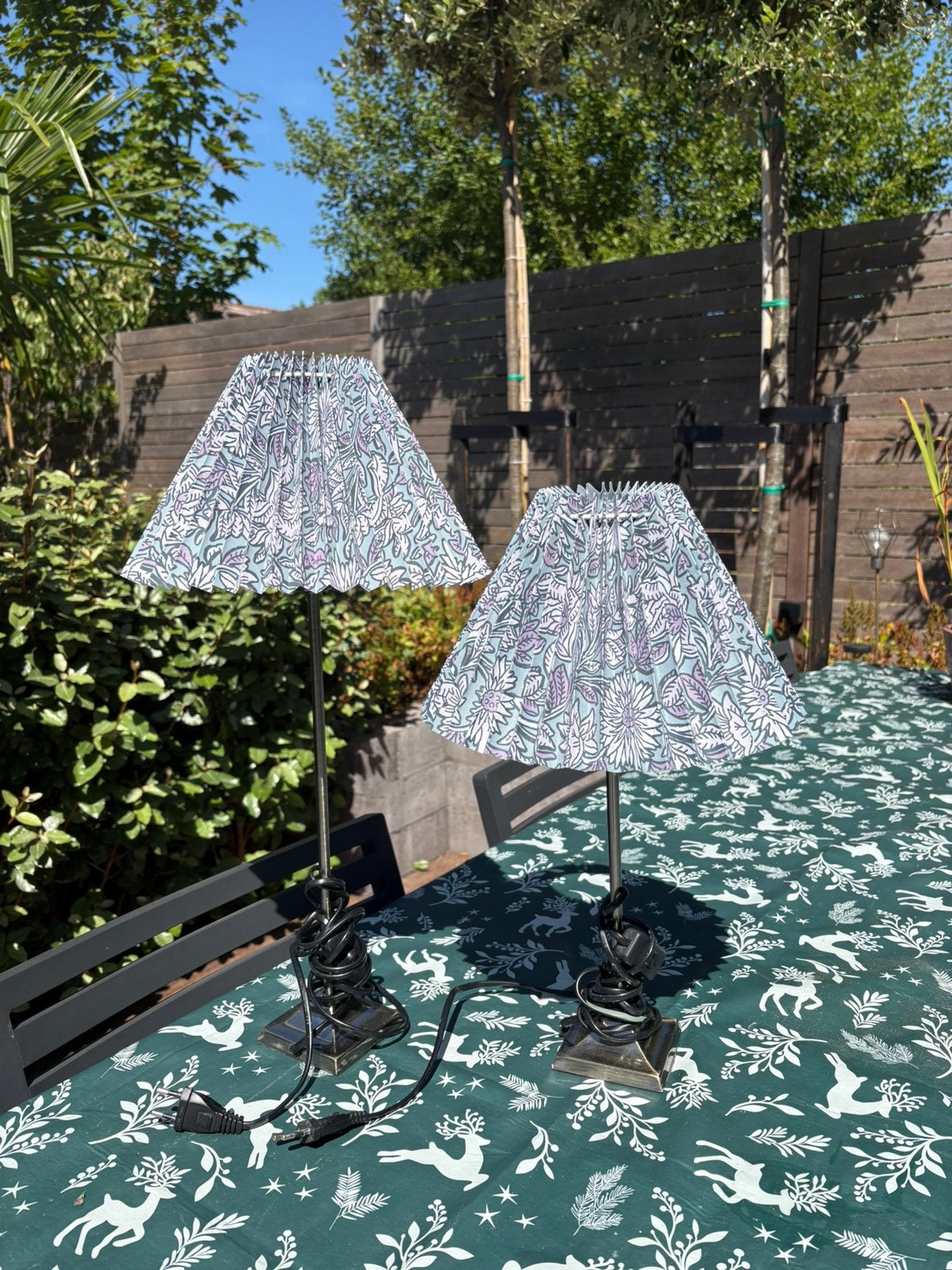 Schemer lampjes, Huis en Inrichting, Lampen | Tafellampen, Groen, Ophalen of Verzenden, Zo goed als nieuw