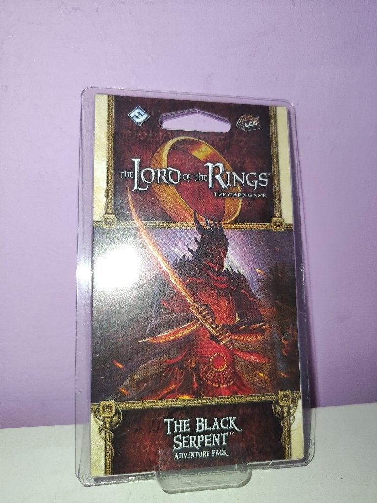 Lord of the rings LCG - The Black Serpent, Vijf spelers of meer, Ophalen of Verzenden, Nieuw, Fantasy Flight Games