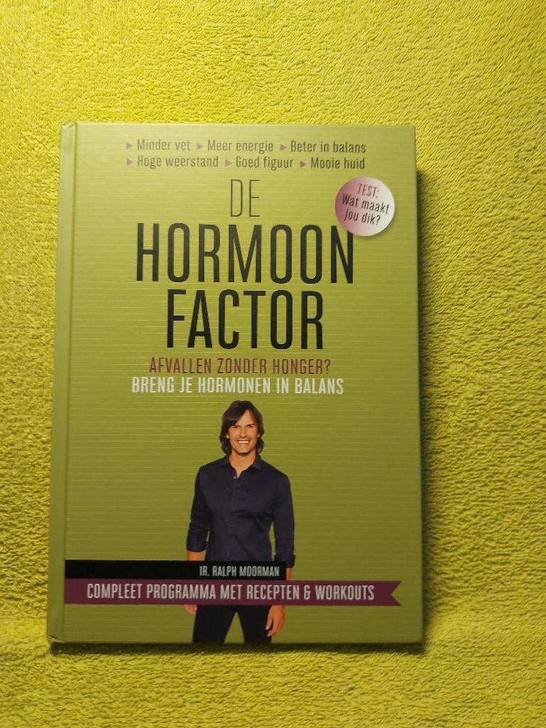 De hormoonfactor - Ralph Moorman. Afvallen zonder honger., Ophalen of Verzenden, Zo goed als nieuw, Dieet en Voeding