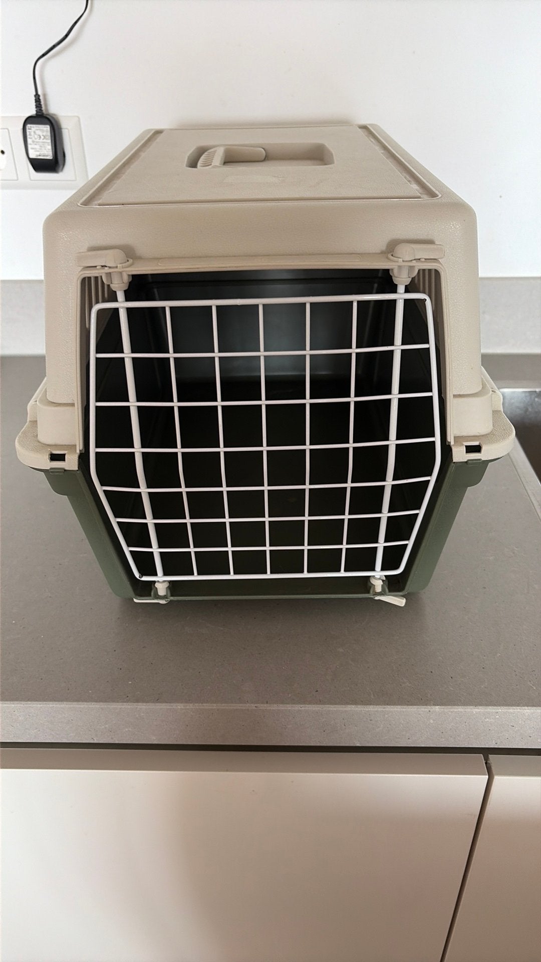 Katten of honden transport mand, Ophalen