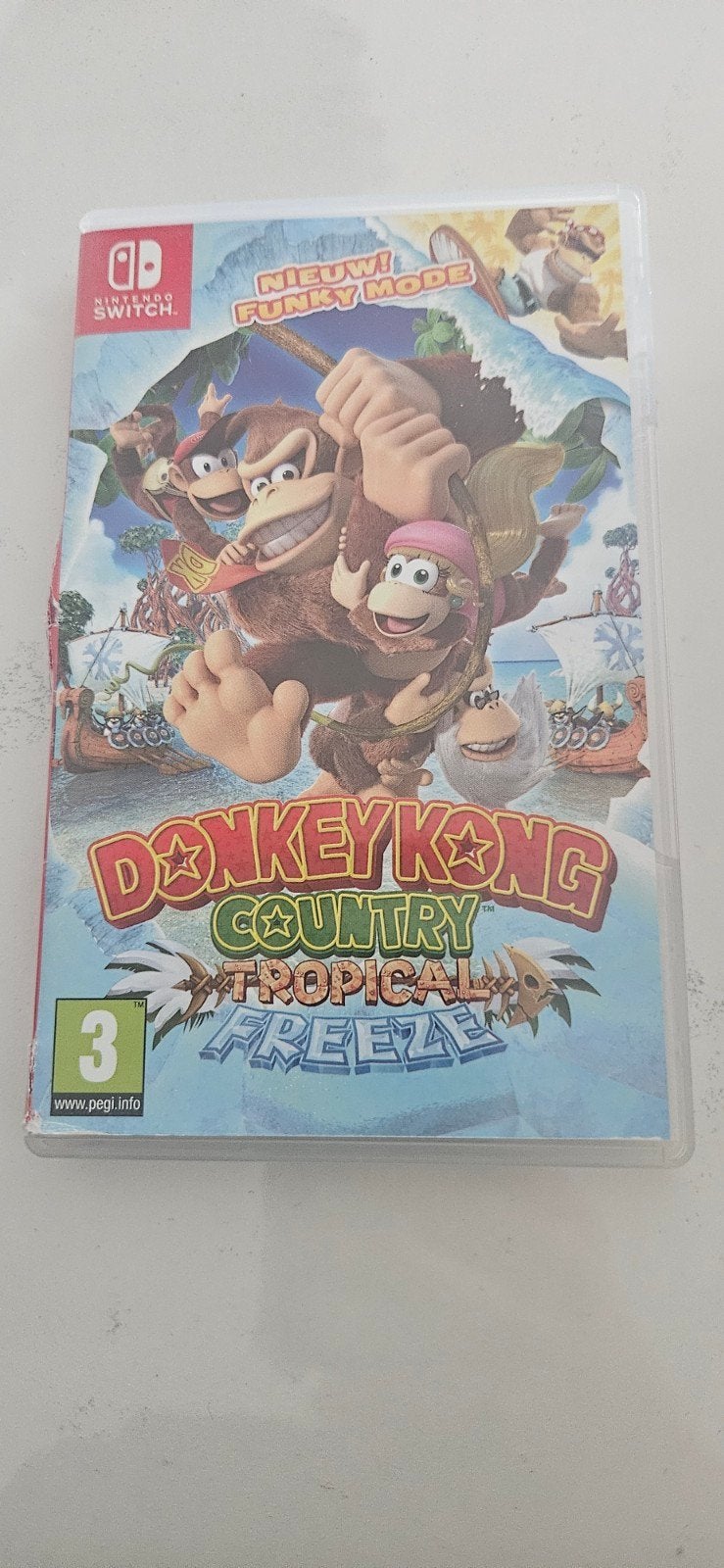 Donkey Kong Country Tropical Freeze Nintendo Switch, 2 spelers, Eén computer, Ophalen of Verzenden, Zo goed als nieuw
