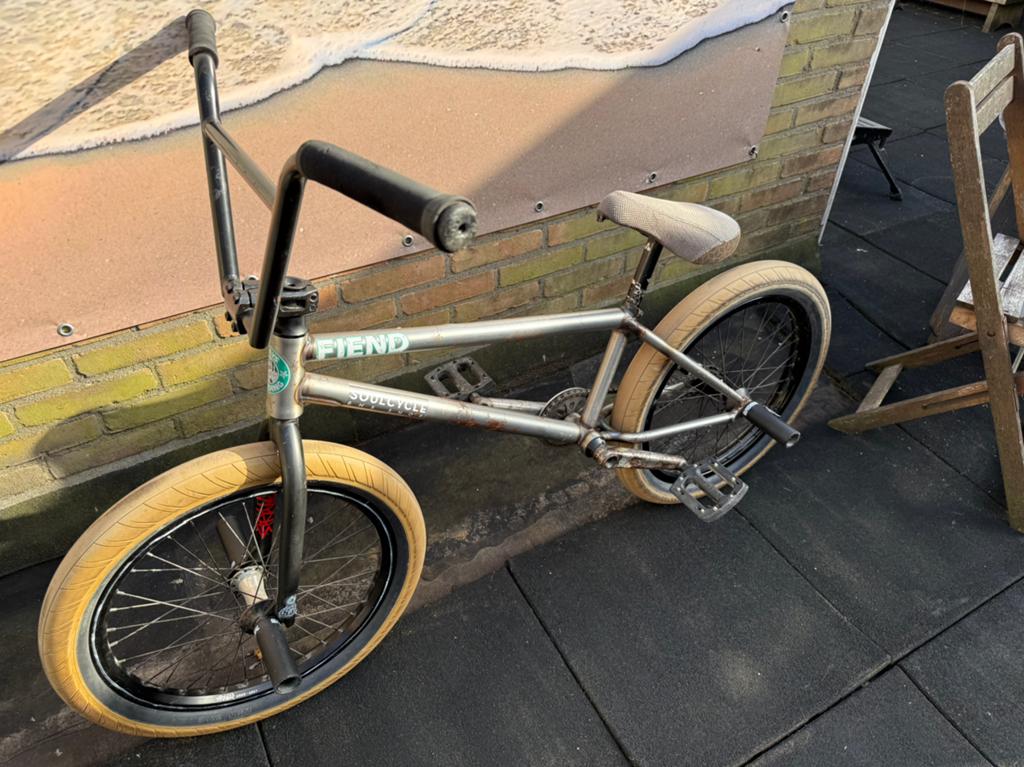 Custom bmx fiets (Fiend), Ophalen, Zo goed als nieuw, Staal