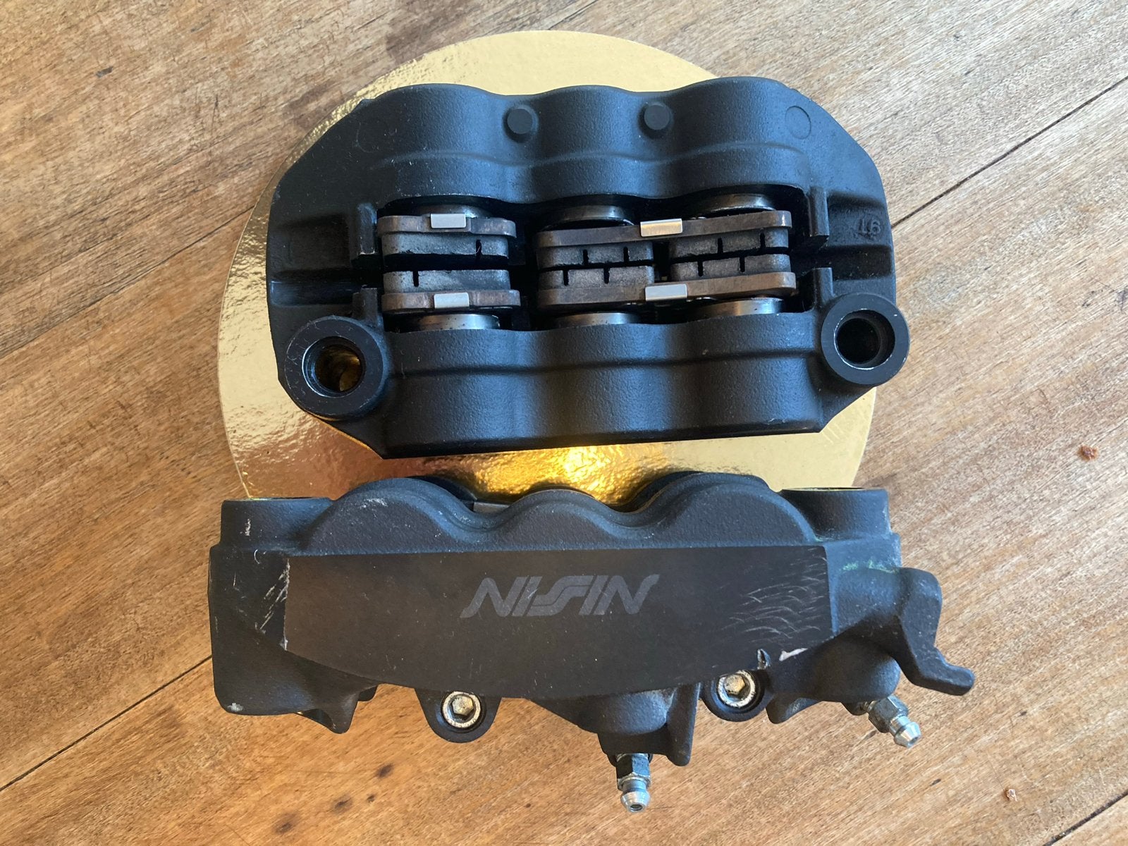 Honda VFR 1200F Remklauwen Voorzijde - Gebruikt, Goede Staat, Ophalen of Verzenden, Gebruikt