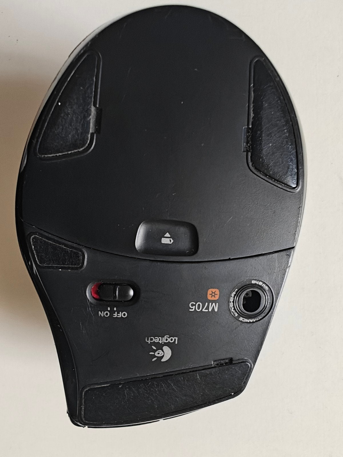 Logitech M705 Draadloze Muis - Ergonomisch, Computers en Software, Muis, Gebruikt, Ergonomisch, Logitech