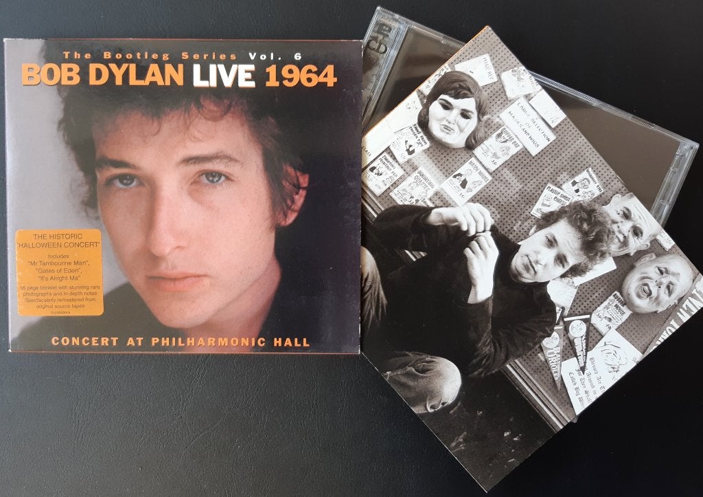 BOB DYLAN - Philharmonic hall 64 (Bootleg series vol.6; 2CD), Ophalen of Verzenden, Zo goed als nieuw, Singer-songwriter