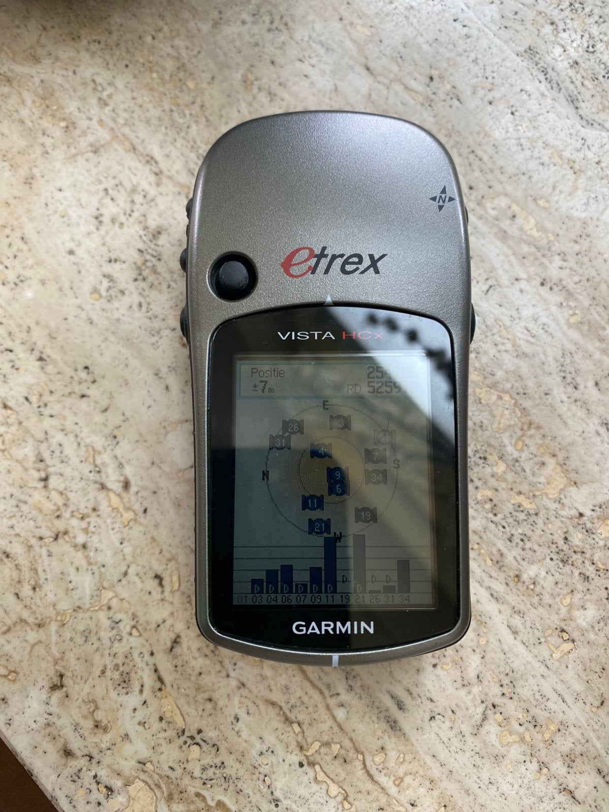 Garmin Eltrex vista HCX navigatie, Sport en Fitness, Bergsport en Wandelen, Ophalen of Verzenden, Zo goed als nieuw