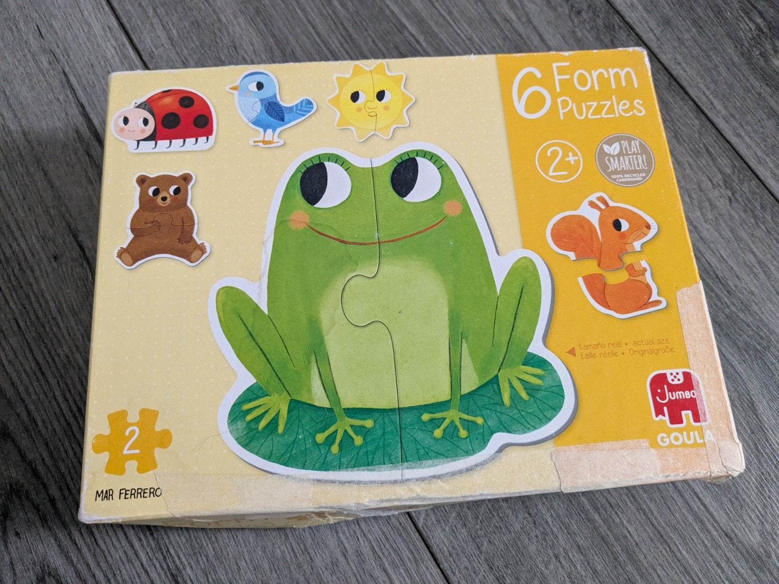 Jumbo Goula 6 Form Puzzles voor peuters (2+), Kinderen en Baby's, Speelgoed | Kinderpuzzels, Ophalen, Minder dan 10 stukjes, Zo goed als nieuw