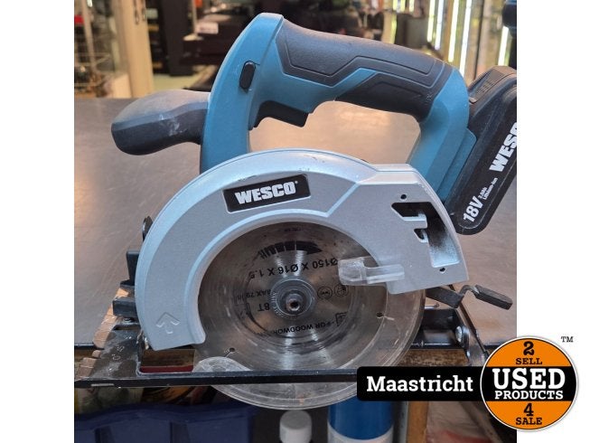 WESCO 2x accuboor, decoupeer + cirkelzaag + 4 accu + oplader, Wesco, Zo goed als nieuw, Support@wesco.com, Wesco,1000 Muirfield Dr, Suite 200
Schaumburg, IL 60173
USA