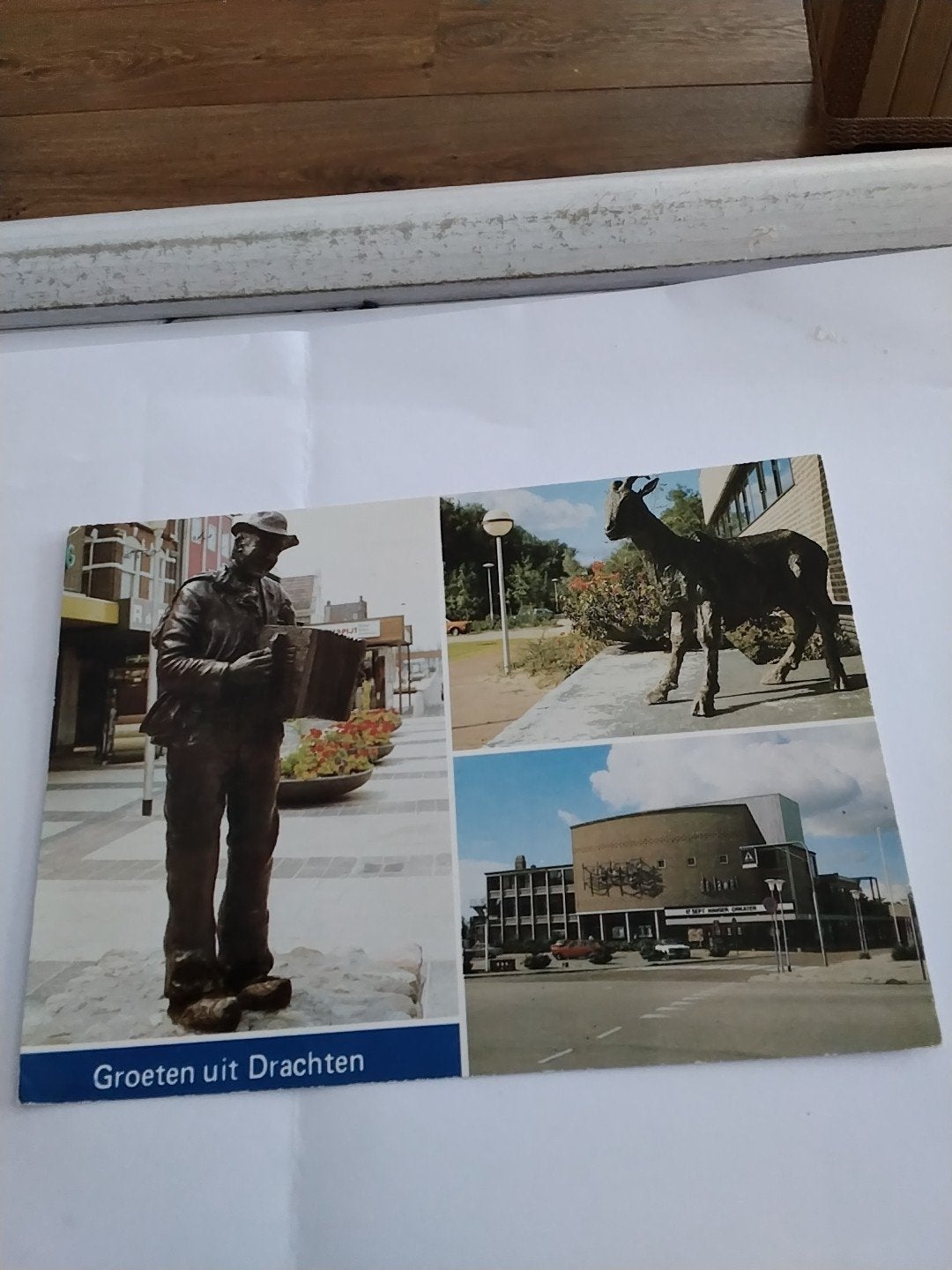 Ansichtkaart Groeten uit Drachten - 1979, Verzamelen, Ophalen of Verzenden, 1960 tot 1980, Gelopen, Friesland