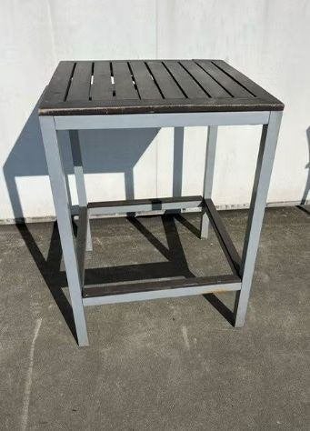 3 stuks Outdoor horeca terras sta tafels 80x80 cm Satelliet, Tuin en Terras, Ophalen, Gebruikt