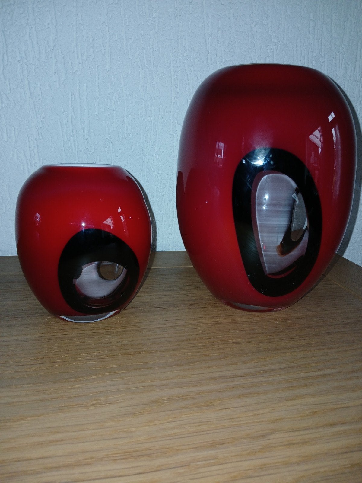 Set van 2 vintage design vazen in Murano stijl bieden mag, Ophalen