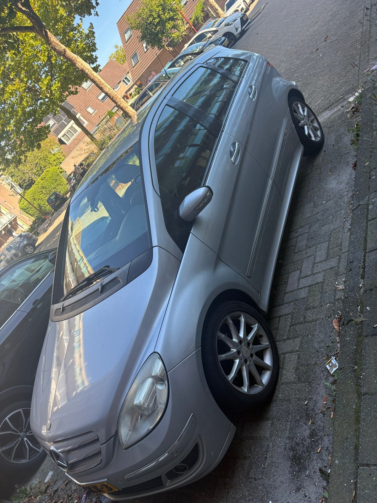 Mercedes-Benz B-Klasse 1.7 B170 5DRS CVT 2008 Grijs, Auto's, 4 cilinders, 115 pk, Particulier, Zilver of Grijs