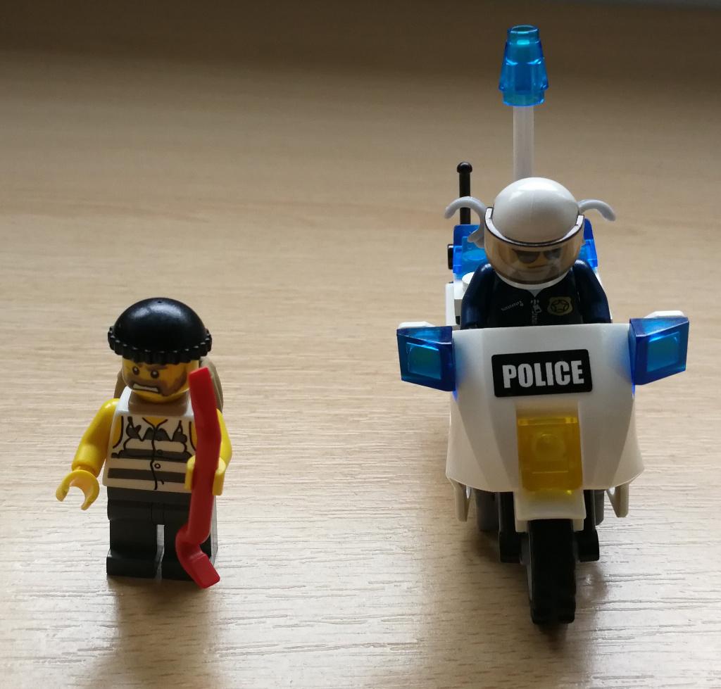 Lego 60041 crook persuit - 2014 incompleet, Inclusief minifiguren, Lego, Overige typen, Ophalen of Verzenden