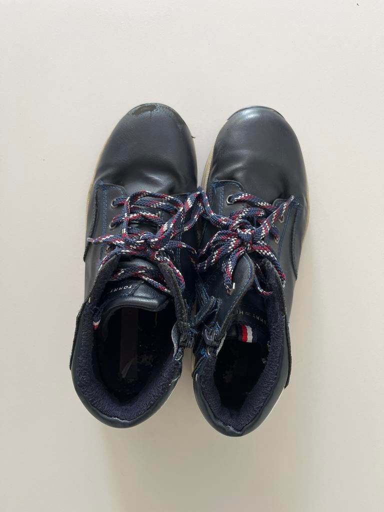 Tommy Hilfiger Boots - Donkerblauw, Blauw, Boots, Ophalen of Verzenden, Gedragen