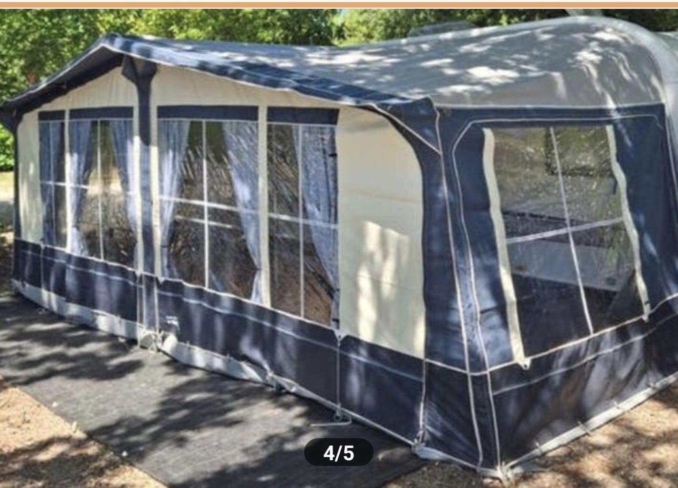 Zeer nette complete Isabella Ventura pacific  ., Caravans en Kamperen, Voortenten en Luifels, Ophalen of Verzenden