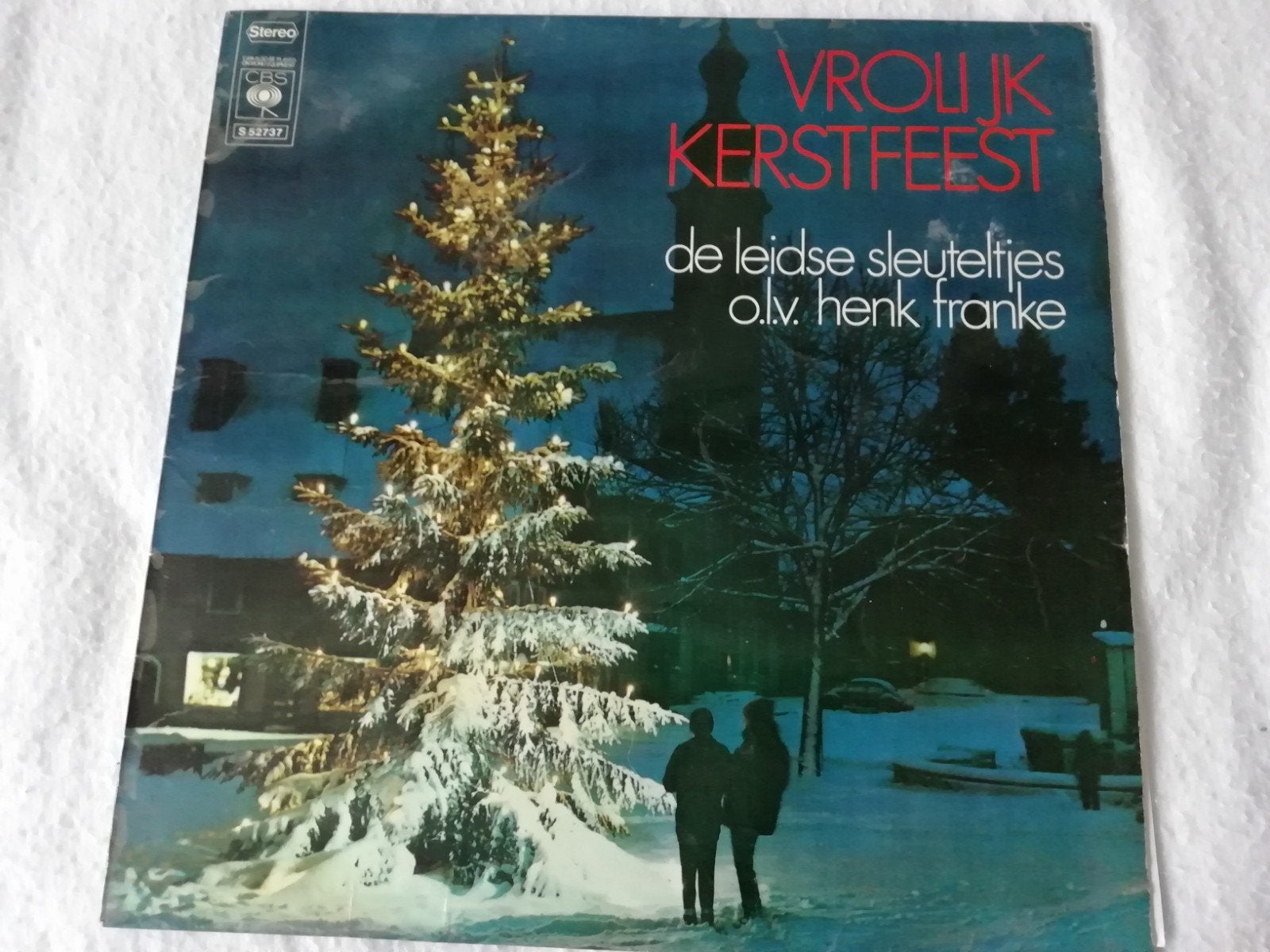 Uit 1969, LP Vrolijk Kerstfeest, de Leidse sleuteltjes,, Ophalen of Verzenden