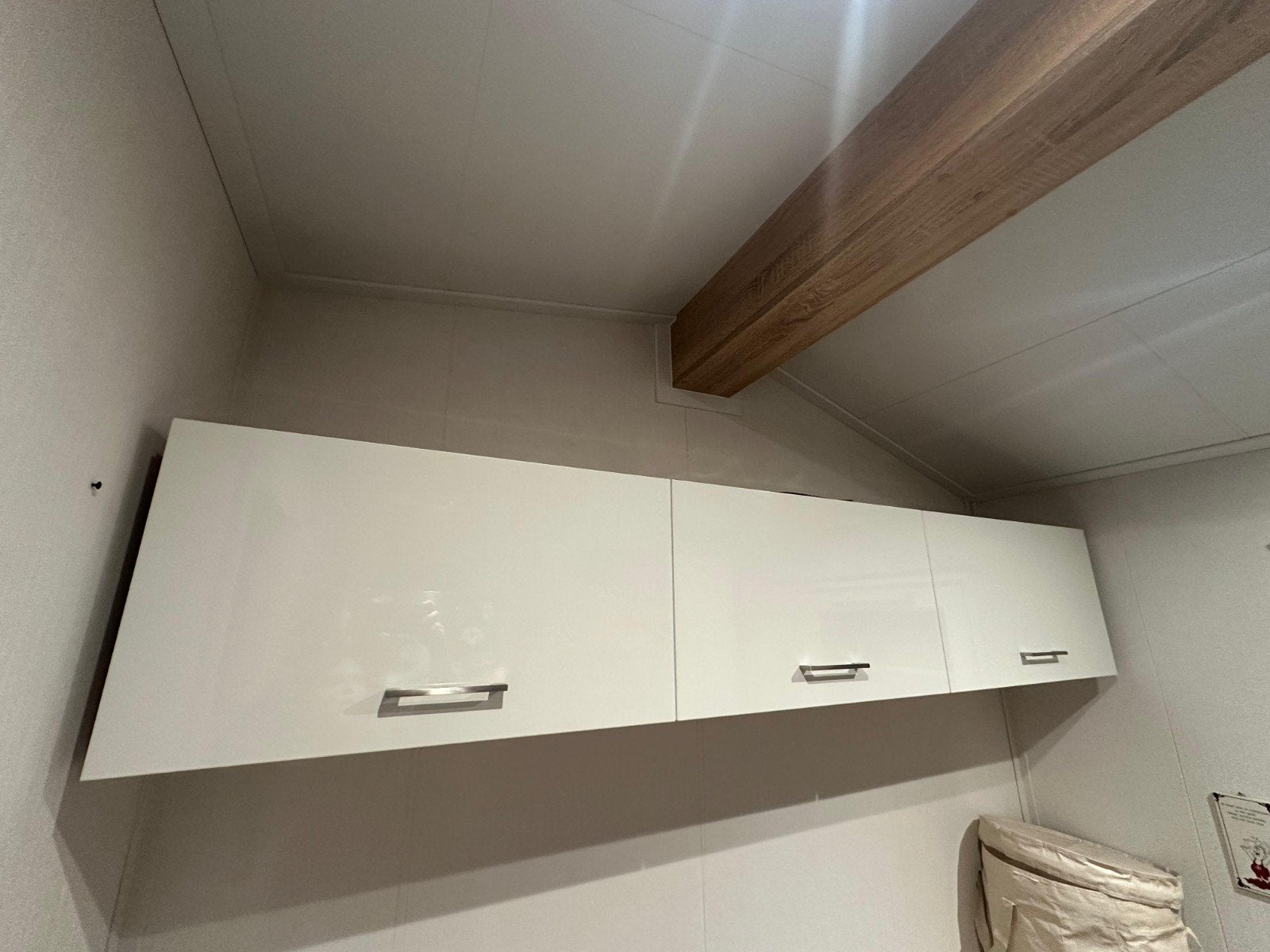 chalet wandkast glans wit, Huis en Inrichting, Kasten | Kledingkasten, Ophalen, 25 tot 50 cm, 50 tot 100 cm, Minder dan 100 cm