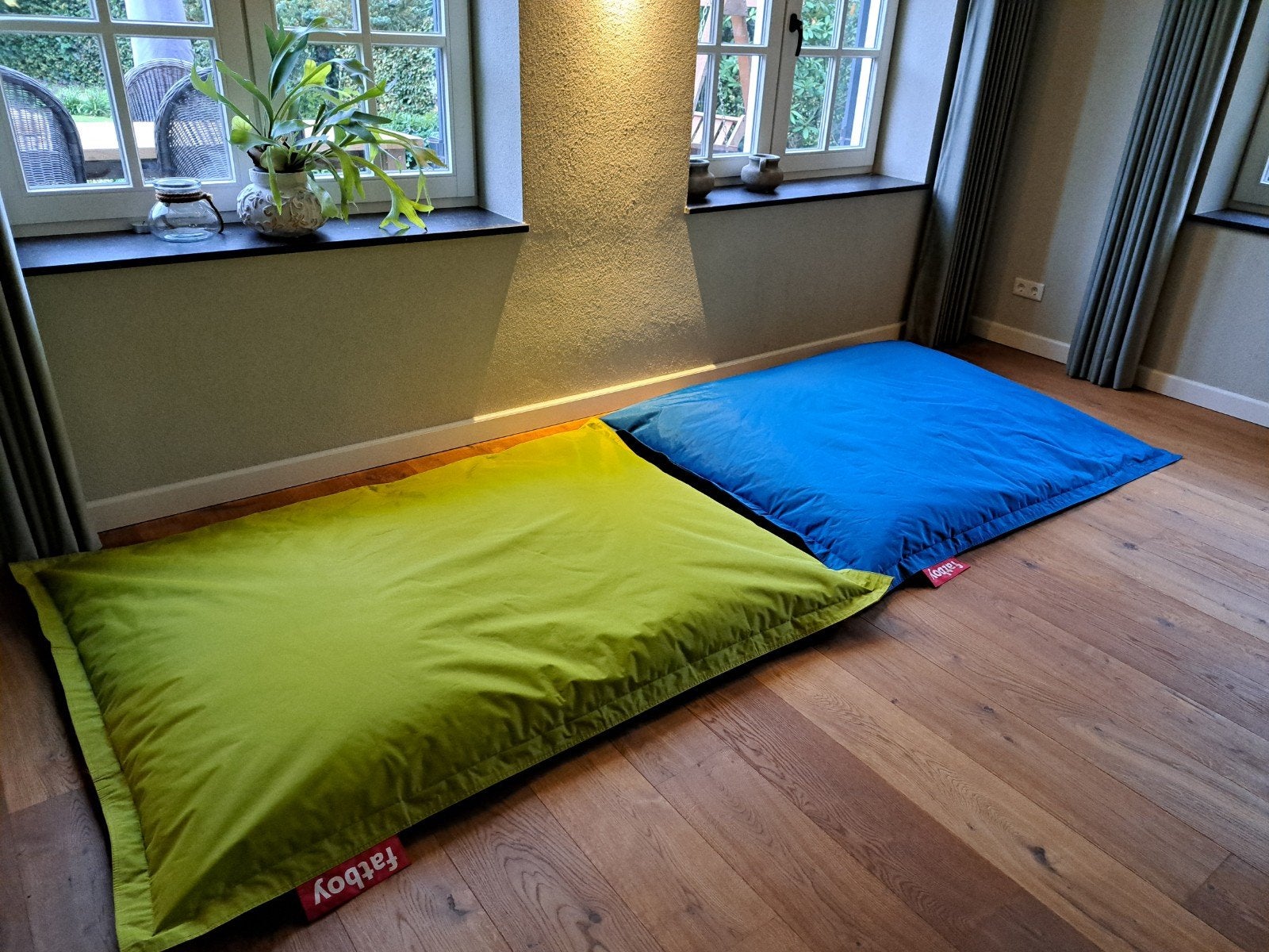 Fatboy Original Slim Zitzak 2x - 155x120cm, Ophalen, Zo goed als nieuw, Meerkleurig, Zitzak
