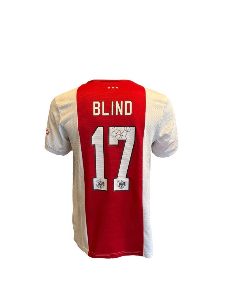 Dale Blind AFC Ajax 21/22 gesigneerd Thuis Shirt, Soccersignings.nl, Shirt, Nieuw, Ophalen of Verzenden