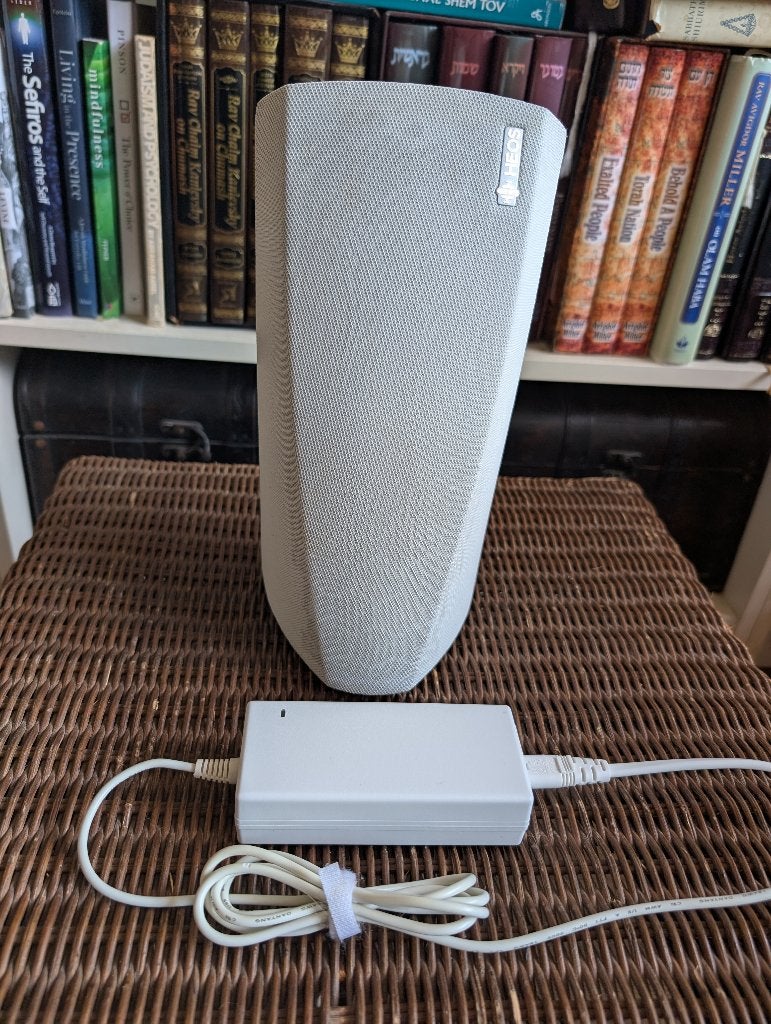 2x Denon HEOS 3 HS2, Slimme speaker, Gebruikt, Inclusief kabels, Minder dan 60 watt