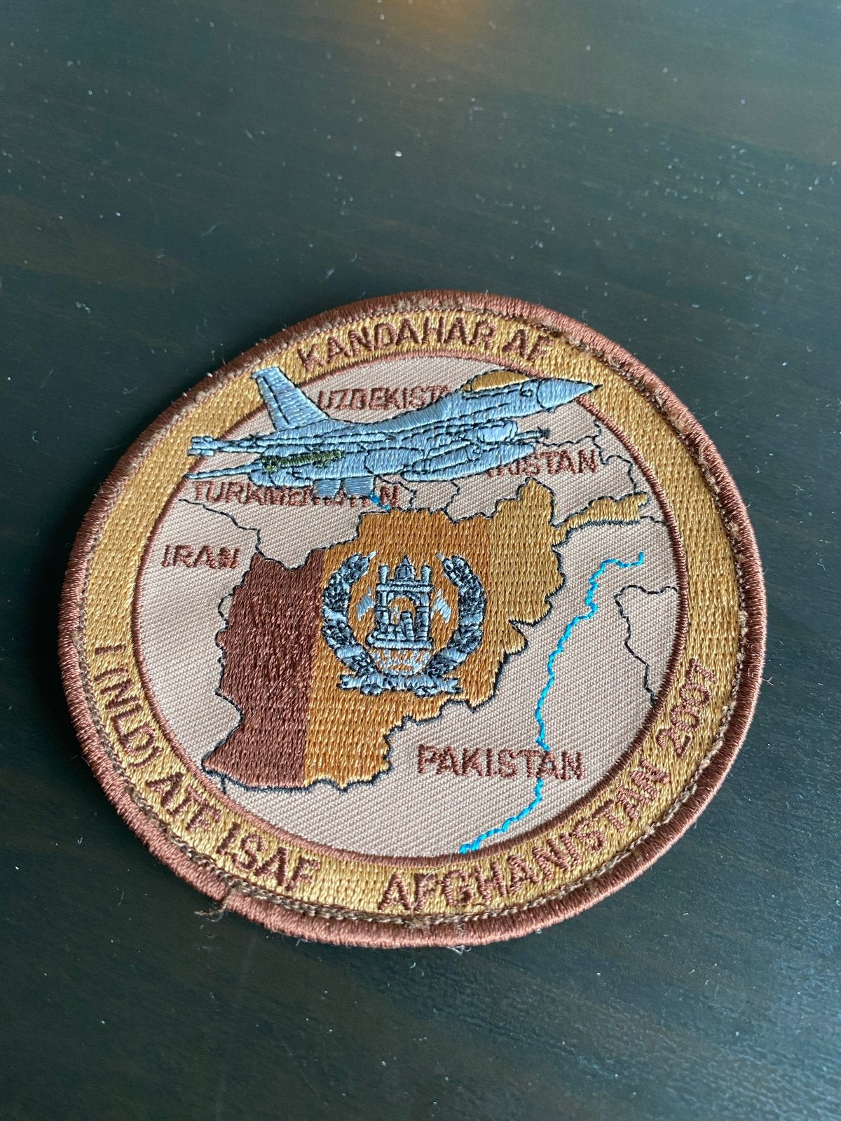 Kandahar AFG ISAF Patch 2005 - Militaire Patch, Ophalen of Verzenden, Overige typen
