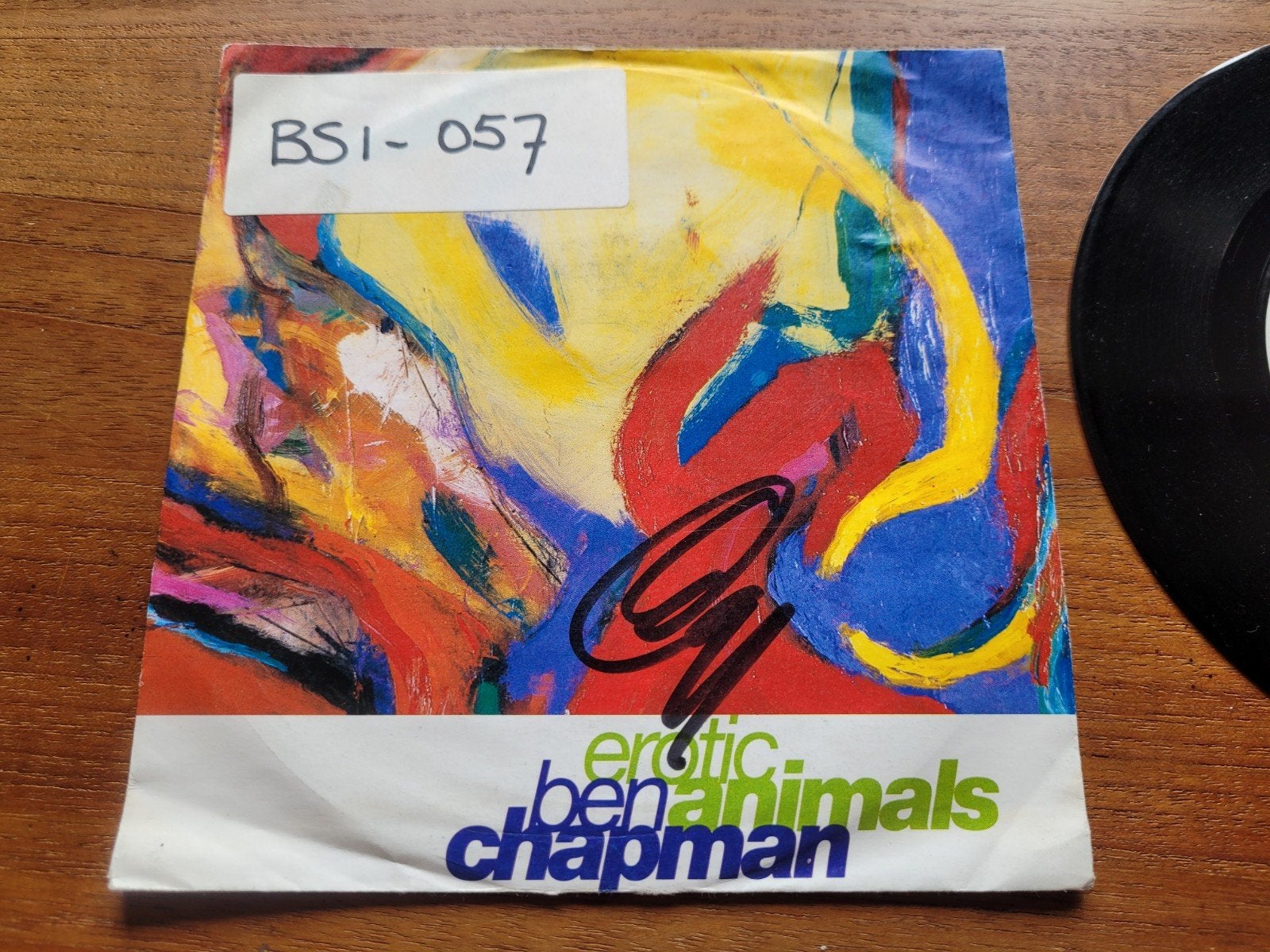 Ben Chapman - Erotic Animals 7 inch vinyl single, Gebruikt, 7 inch, Ophalen of Verzenden, EP