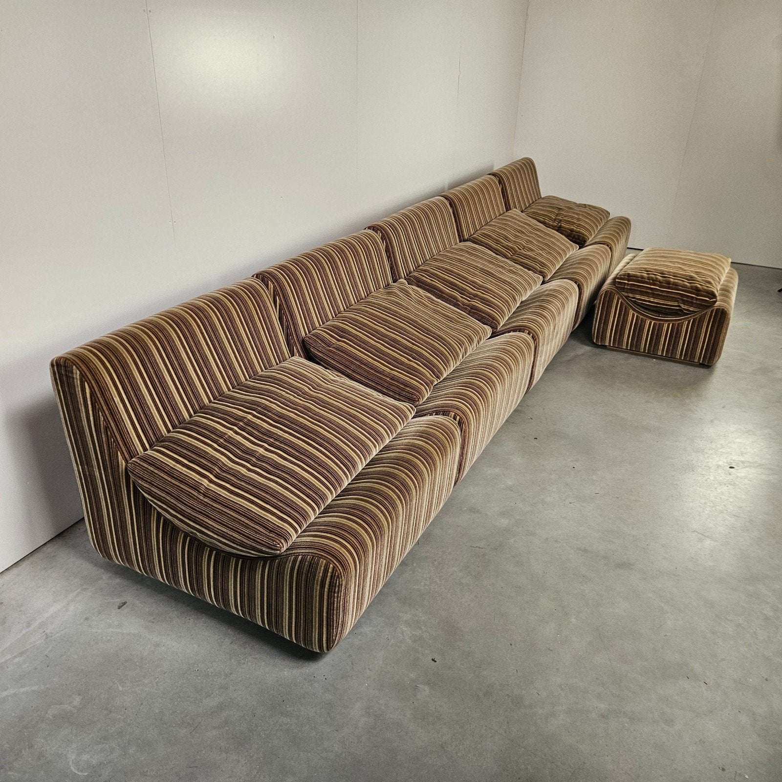 Vintage modulaire bank COR, Ophalen of Verzenden, Gebruikt, Stof, Vintage