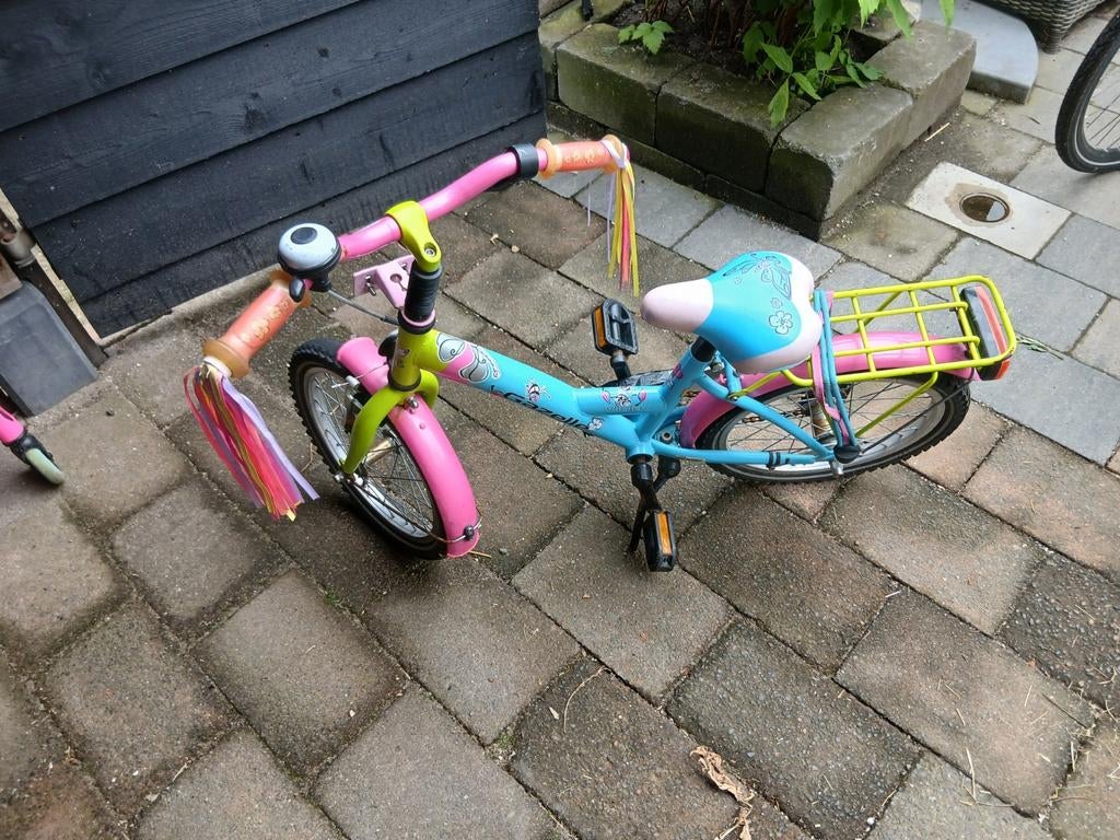 Leuke Gazelle kinderfiets, Ophalen, Gebruikt, 16 inch, Handrem