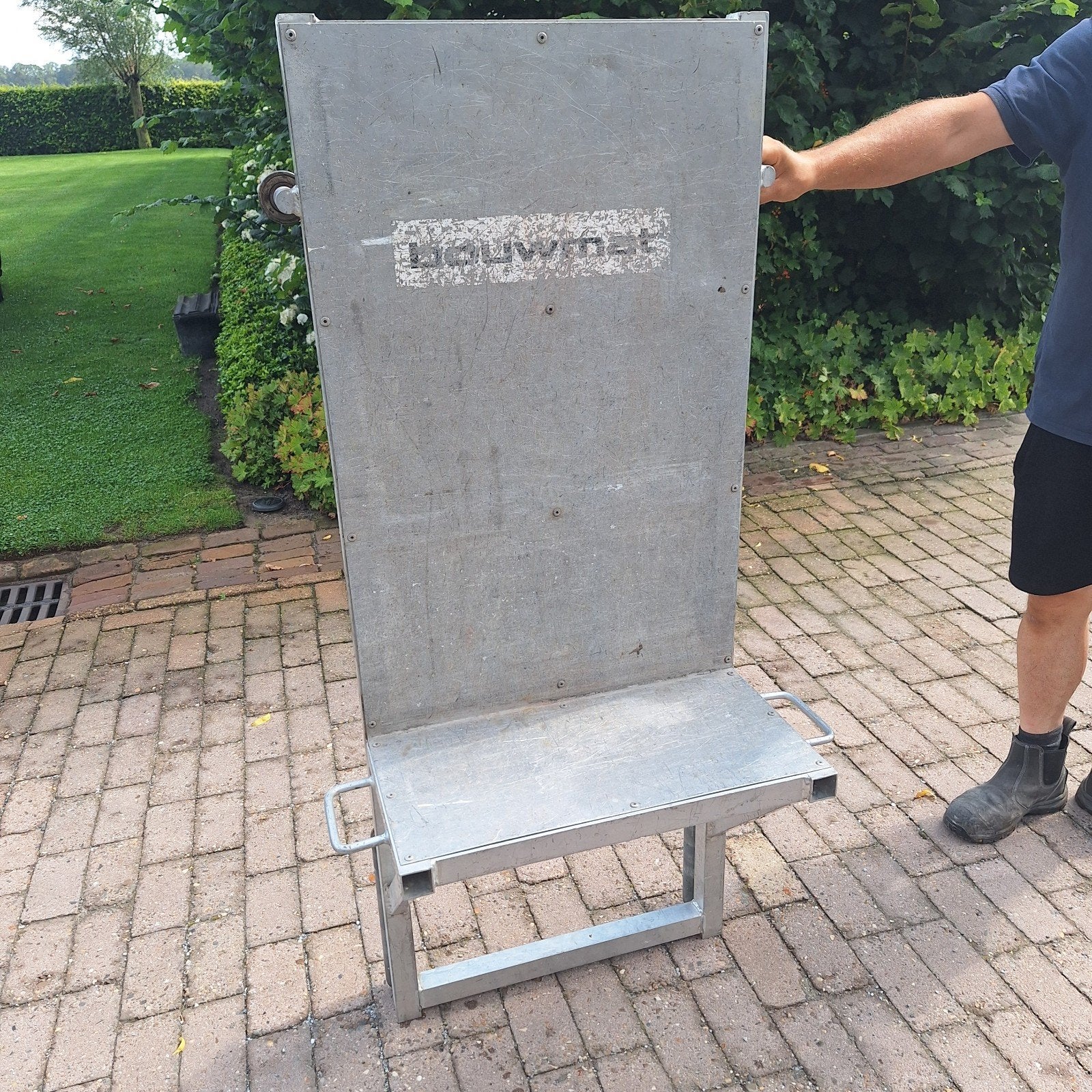 Pannenwagen / Pannenkar voor dakpannen, Ophalen, Gebruikt