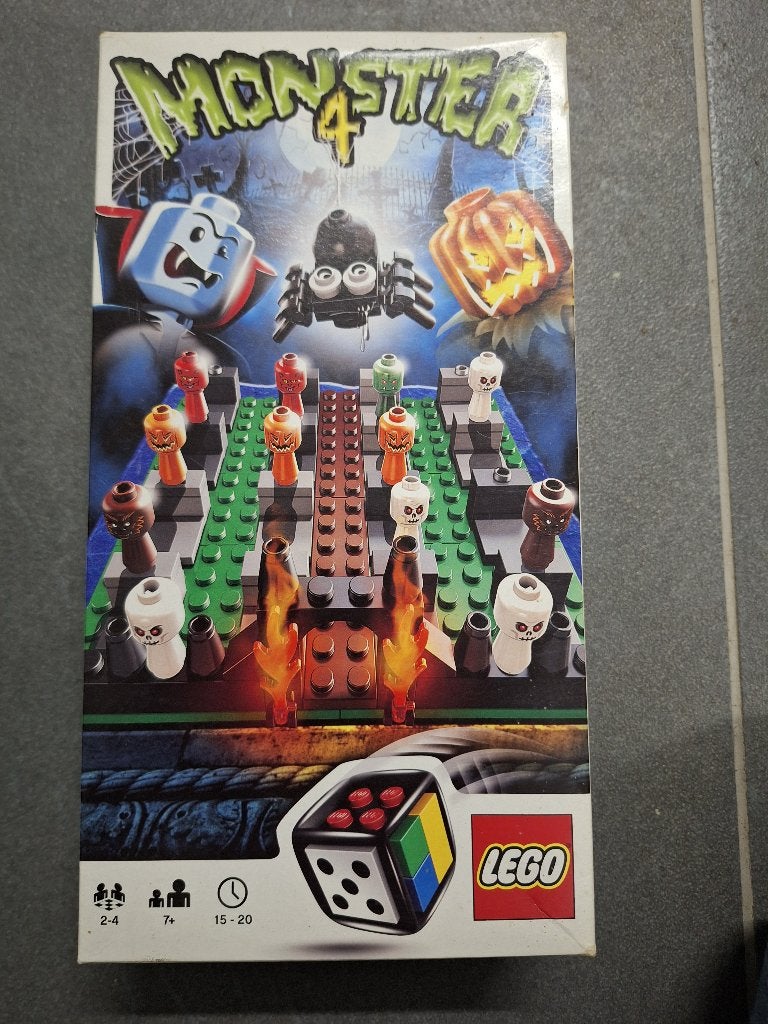 Spel Lego Monster 4, Ophalen of Verzenden, Zo goed als nieuw, Complete set, Lego