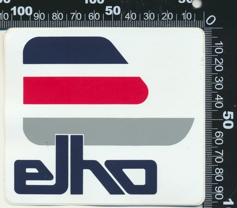 Sticker: Elho, Verzamelen, Stickers, Zo goed als nieuw, Bedrijf of Vereniging, Ophalen of Verzenden