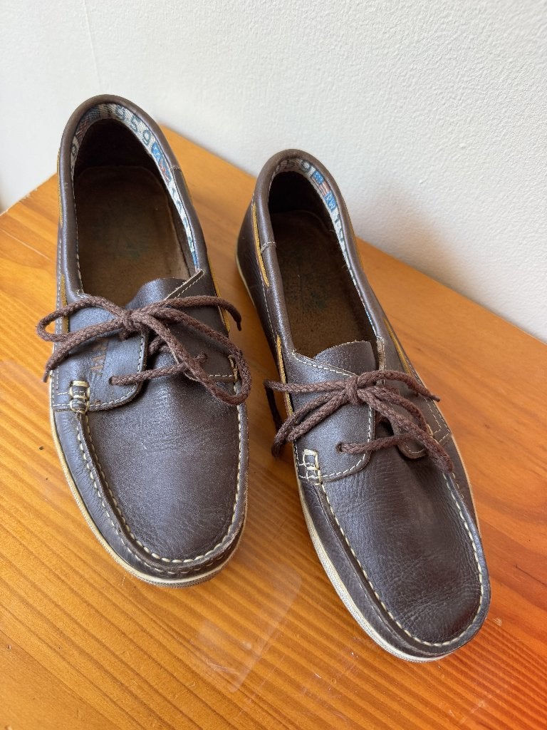 Bruine Leren Bootschoenen Maat 41, Kleding | Dames, Bruin, River Woods, Gedragen, Sandalen of Muiltjes