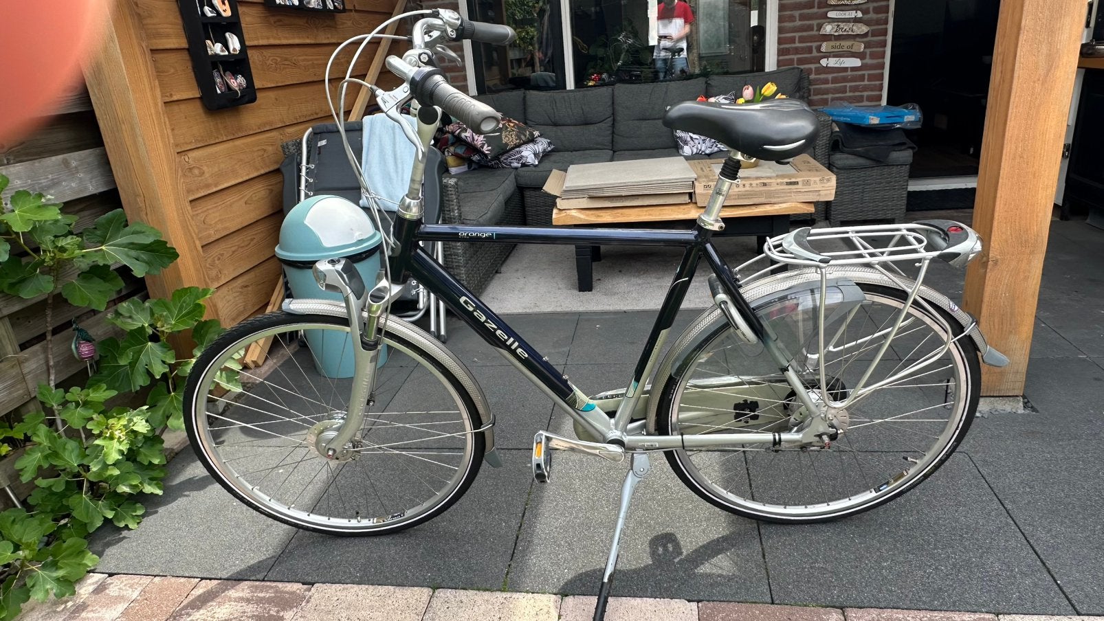 Gazelle orange c7 xtra herenfiets, Ophalen, Versnellingen, Zo goed als nieuw, Gazelle