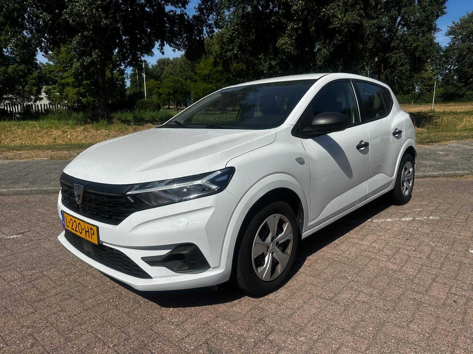 Dacia Sandero 1.0 TCe 90 Essential* L-220-HP, Auto's, Voorwielaandrijving, 1027 kg, Euro 6, Wit