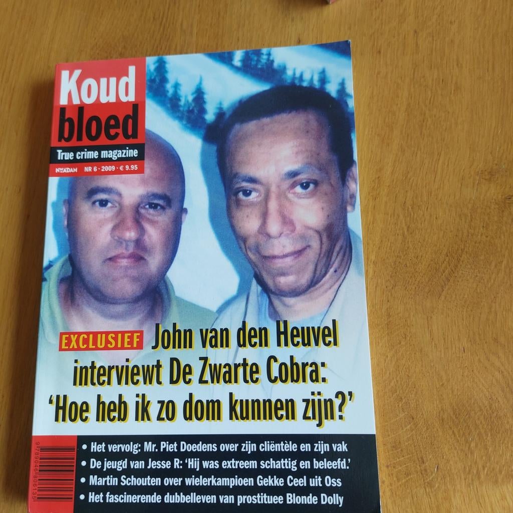 Koud Bloed True Crime Magazine nr 6 - 2009, Boeken, Ophalen of Verzenden