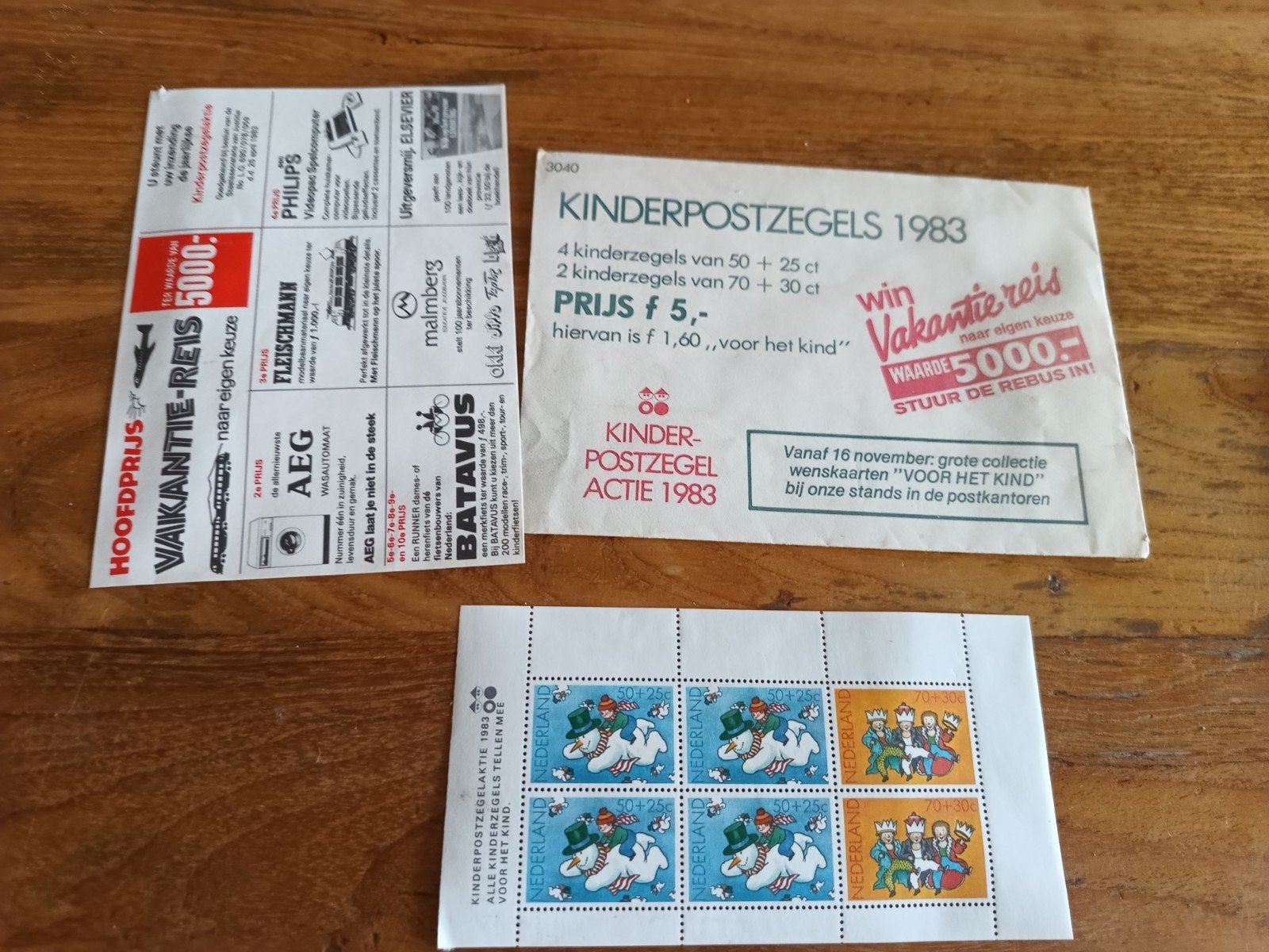 Kinderpostzegels 1983 - Postfris velletje en informatie, Postzegels en Munten, Postzegels | Nederland, Ophalen of Verzenden