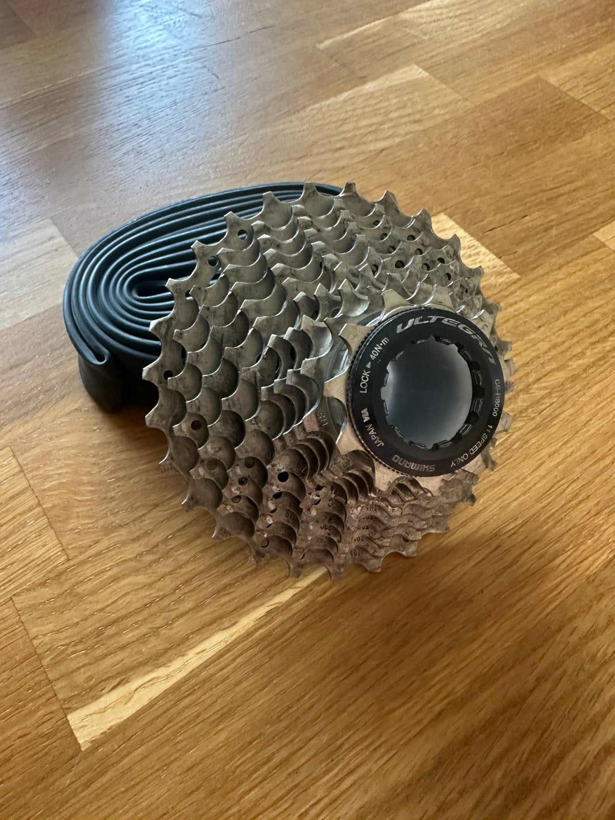 Shimano Ultegra R8000 cassette, Ophalen, Zo goed als nieuw, Zwart