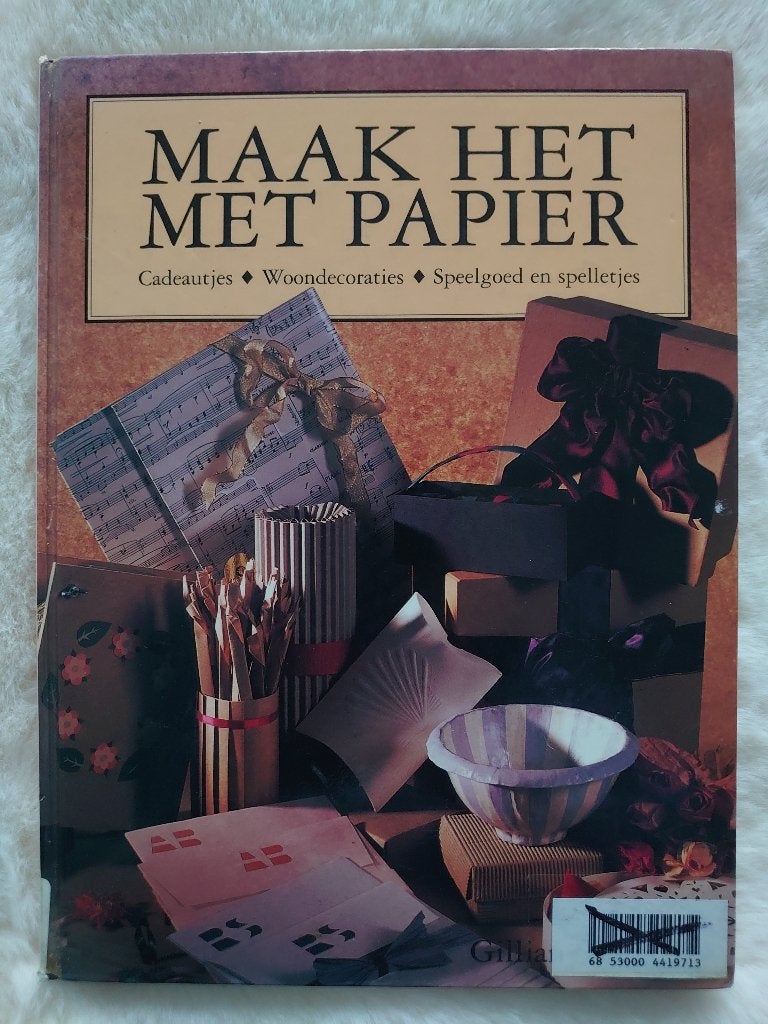 Maak het met papier Gillian Souter, Verzenden, Zo goed als nieuw, Overige onderwerpen
