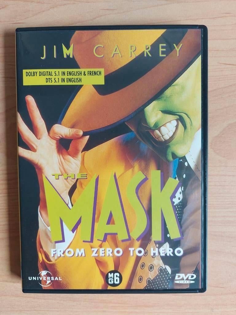The Mask - 1994 Jim Carrey, Alle leeftijden, Ophalen of Verzenden, Zo goed als nieuw, Actiekomedie