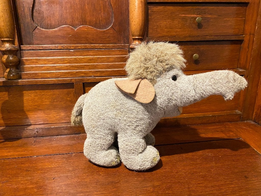Vintage Steiff Jungle book Baby Hathi Olifant, Ophalen of Verzenden, Gebruikt