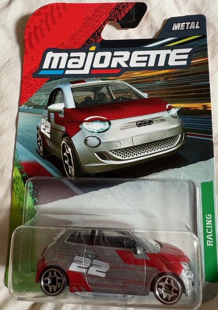 Majorette Fiat 500 RACING, Ophalen of Verzenden, Nieuw, Auto