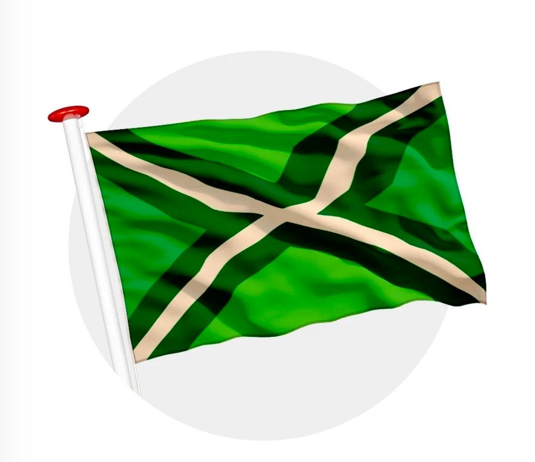 Grote Achterhoekse vlag, Ophalen