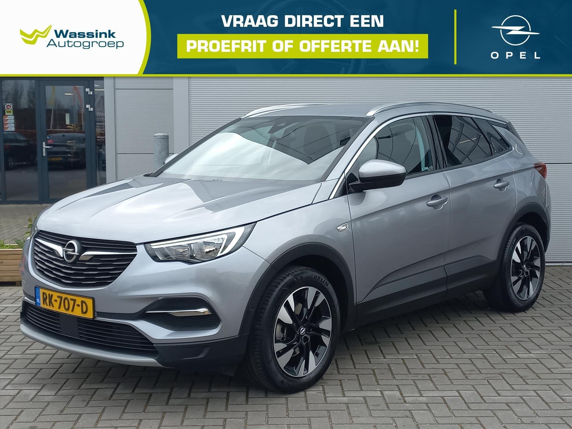 Opel Grandland X 1.2T 130pk Business Executive | Climate con, Voorwielaandrijving, Stof, Gebruikt, 1199 cc