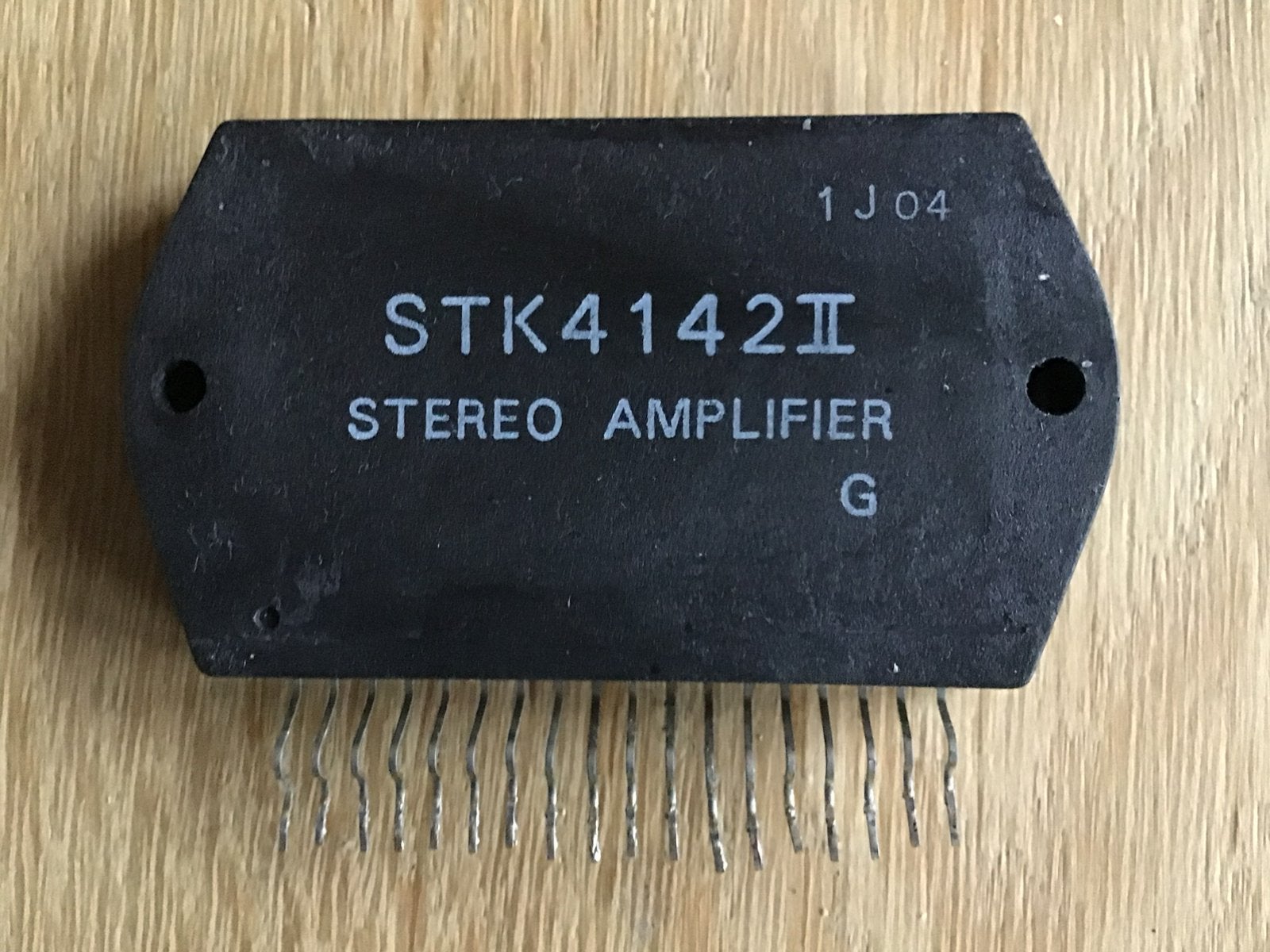 Sanyo STK4142ii - stereo-versterker 2x25W, Ophalen of Verzenden, Gebruikt